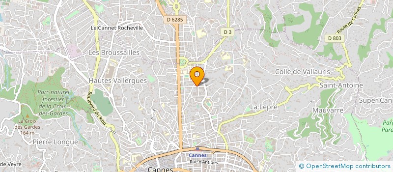 localisation de l'entreprise MONSIEUR ZORAN RISTIC à CANNES