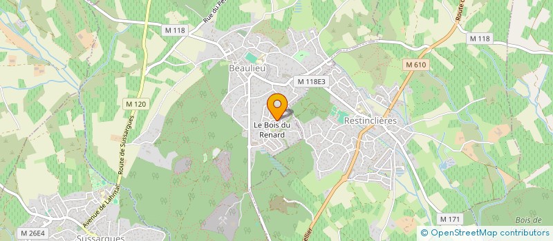 localisation de l'entreprise MONSIEUR ZORAN RISTIC  BEAULIEU