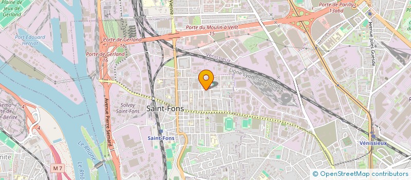 localisation de l'entreprise MONSIEUR ZORIAN AMAIDE  SAINT-FONS