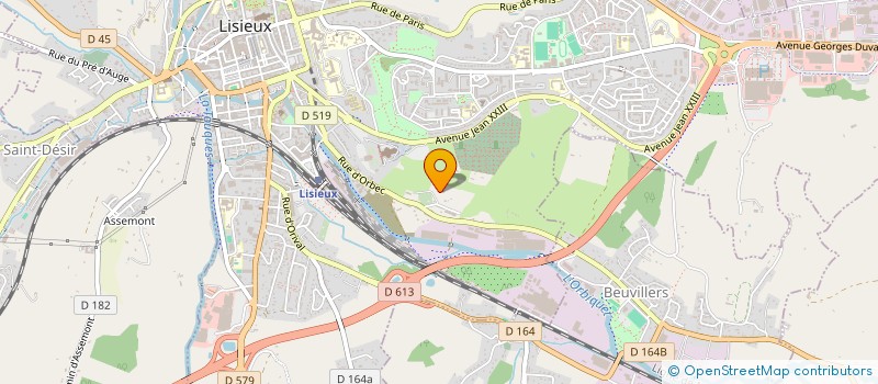 localisation de l'entreprise MONSIEUR ZORIK KHODOVIAN  LISIEUX