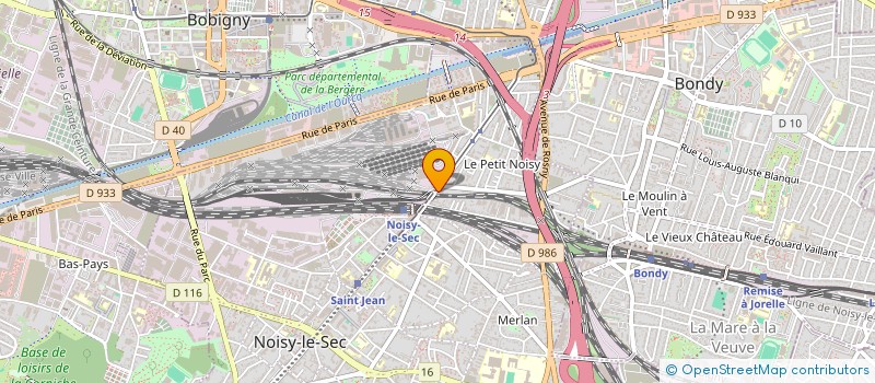 localisation de l'entreprise MONSIEUR ZOUAOUI HENNI à NOISY-LE-SEC