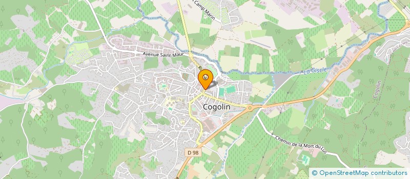 localisation de l'entreprise MONSIEUR ZOUAOUI KHENCHOUL à COGOLIN
