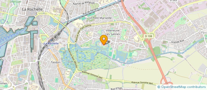 localisation de l'entreprise MONSIEUR ZOUBAIER CHIKHAOUI  LA ROCHELLE