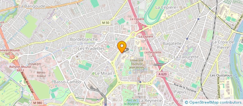 localisation de l'entreprise MONSIEUR ZOUBAIER HAMILA à TOULOUSE