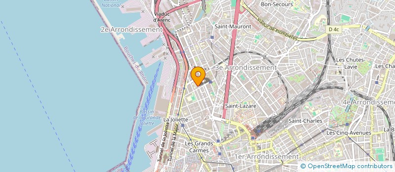 localisation de l'entreprise MONSIEUR ZOUBEIR AMOUS à MARSEILLE