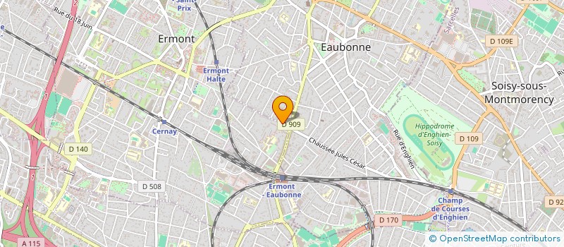 localisation de l'entreprise MONSIEUR ZOUBEIR EL AZIB à EAUBONNE