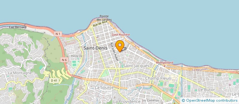 localisation de l'entreprise MONSIEUR ZOUBER AMODE  SAINT-DENIS