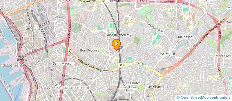 localisation de l'entreprise MONSIEUR ZOUBEYR CHARANE à MARSEILLE