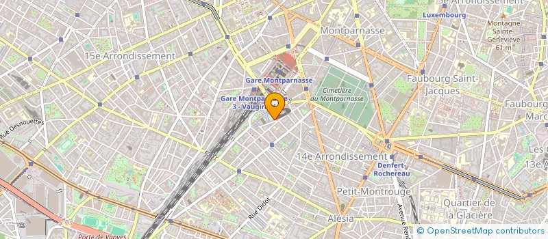 localisation de l'entreprise MONSIEUR ZOUBIER HARBAOUI à PARIS