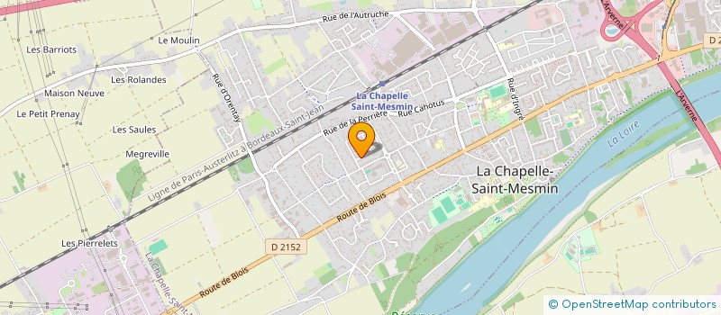localisation de l'entreprise MONSIEUR ZOUBIR AMLAL à LA CHAPELLE-SAINT-MESMIN