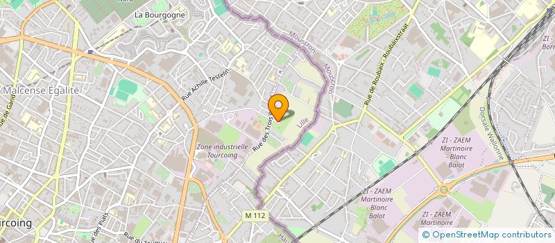 localisation de l'entreprise MONSIEUR ZOUBIR BECHIBCHI  WATTRELOS