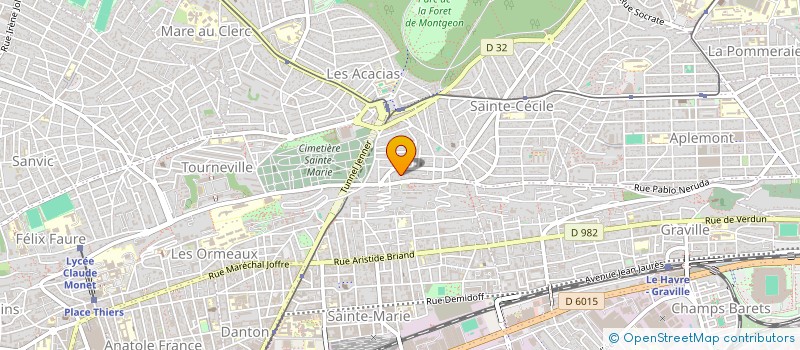 localisation de l'entreprise MONSIEUR ZOUBIR BELLAKHDAR  LE HAVRE