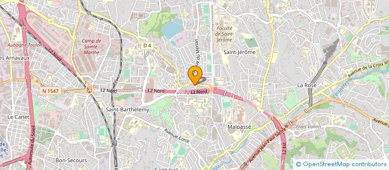 localisation de l'entreprise MONSIEUR ZOUBIR GOUTAL  MARSEILLE