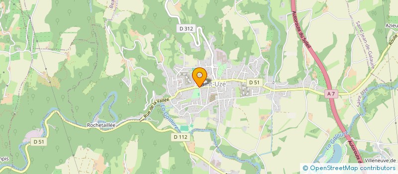 localisation de l'entreprise MONSIEUR ZOUBIR HAROUD  SAINT-VALLIER