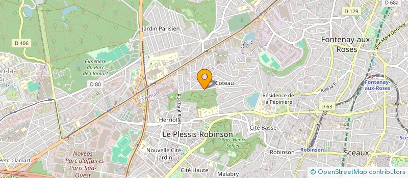 localisation de l'entreprise MONSIEUR ZOUBIR KHATIR à LE PLESSIS-ROBINSON