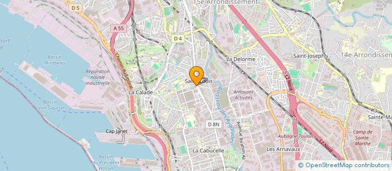 localisation de l'entreprise MONSIEUR ZOUBIR LAGUER à MARSEILLE