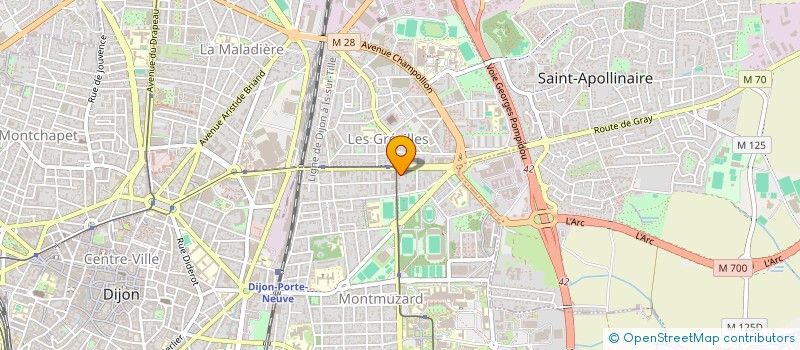 localisation de l'entreprise MONSIEUR ZOUBIR LOUGHZALI à DIJON