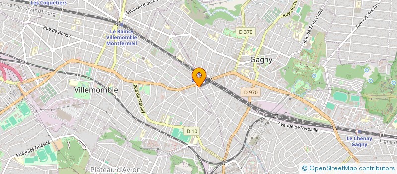 localisation de l'entreprise MONSIEUR ZOUBIR MEBARKI  VILLEMOMBLE