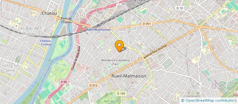 localisation de l'entreprise MONSIEUR ZOUBIR MECHALI à RUEIL-MALMAISON