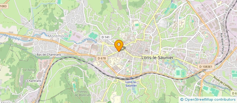 localisation de l'entreprise MONSIEUR ZOUBIR MESSAOUDINE à LONS-LE-SAUNIER