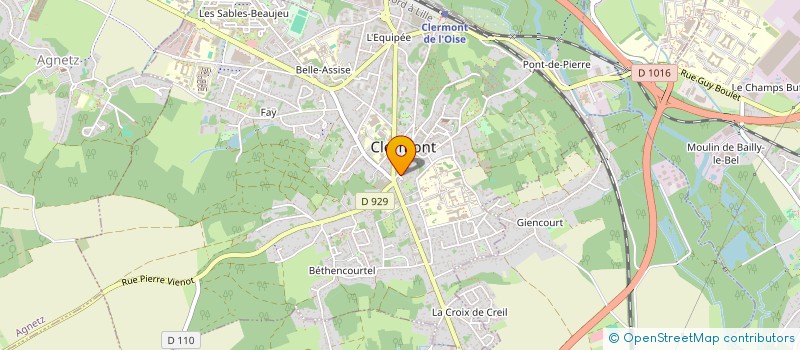 localisation de l'entreprise MONSIEUR ZOUBIR TAOUFIK  FITZ-JAMES