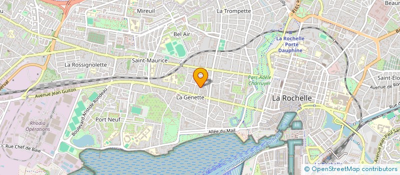 localisation de l'entreprise MONSIEUR ZOUBIR TLIGUI  LA ROCHELLE