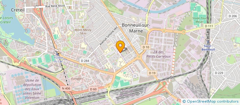 localisation de l'entreprise MONSIEUR ZOUBIR YAHIAOUI  BONNEUIL-SUR-MARNE