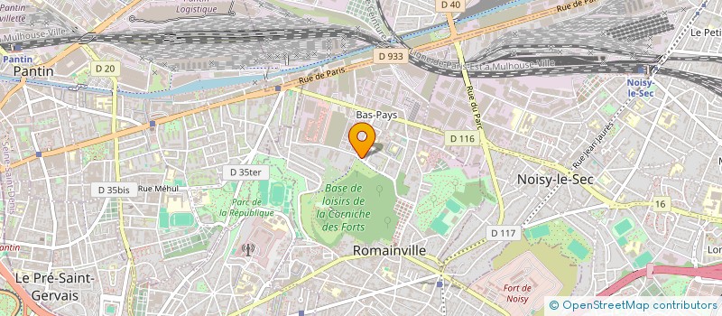 localisation de l'entreprise MONSIEUR ZOUHAIER BCHIR à ROMAINVILLE