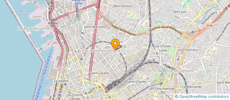 localisation de l'entreprise MONSIEUR ZOUHAIER BEN SALAH à MARSEILLE