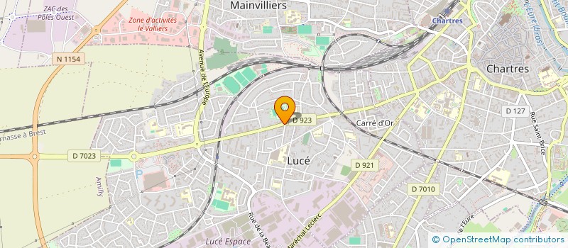 localisation de l'entreprise MONSIEUR ZOUHAIER GDISSA à LUCE