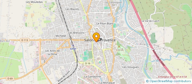 localisation de l'entreprise MONSIEUR ZOUHAIER HABIBI à SALON-DE-PROVENCE