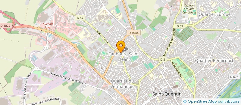 localisation de l'entreprise MONSIEUR ZOUHAIER NALOUFI à SAINT-QUENTIN