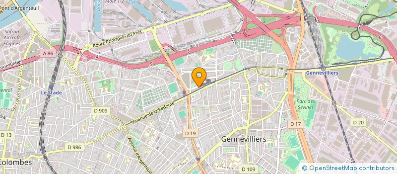 localisation de l'entreprise MONSIEUR ZOUHAIER SEKRI à GENNEVILLIERS