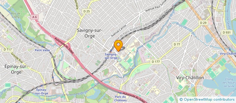 localisation de l'entreprise MONSIEUR ZOUHAIER SOUIAI à SAVIGNY-SUR-ORGE