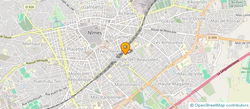 localisation de l'entreprise MONSIEUR ZOUHAIR CHERKAOUI  NIMES