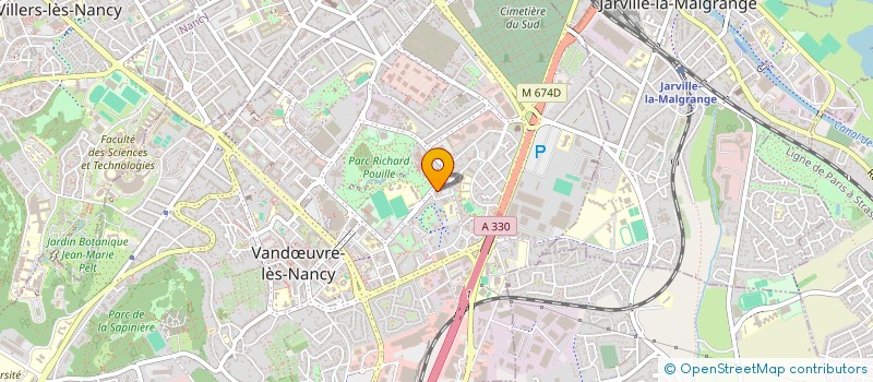 localisation de l'entreprise MONSIEUR ZOUHAIR CHRAIBI  VANDUVRE-LES-NANCY