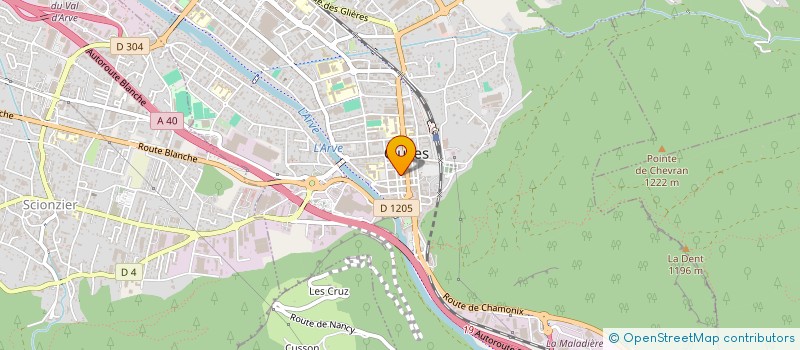 localisation de l'entreprise MONSIEUR ZOUHAIR EL BELLAL  CLUSES