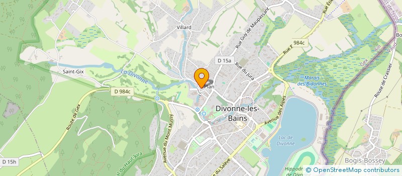 localisation de l'entreprise MONSIEUR ZOUHAIR EL GUEZZAR à DIVONNE-LES-BAINS