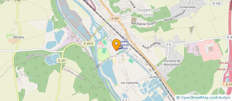 localisation de l'entreprise MONSIEUR ZOUHAIR GAFSI à SOUPPES-SUR-LOING