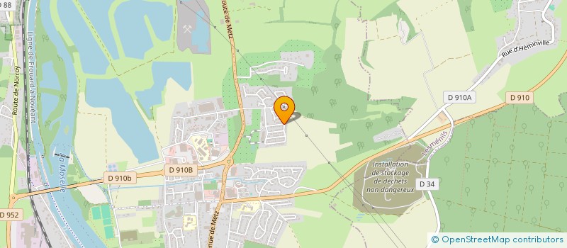 localisation de l'entreprise MONSIEUR ZOUHAIR LAMSATEF  PONT-A-MOUSSON