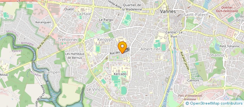 localisation de l'entreprise MONSIEUR ZOUHAIR MAHIEDDINE à VANNES