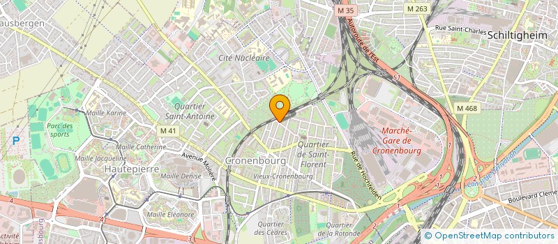 localisation de l'entreprise MONSIEUR ZOUHAIR MRINY  STRASBOURG