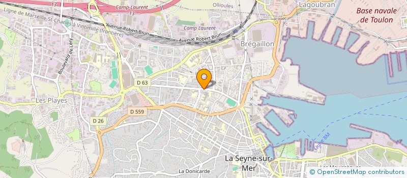 localisation de l'entreprise MONSIEUR ZOUHAIR TEMIME  LA SEYNE-SUR-MER