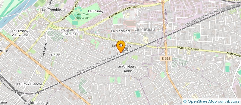 localisation de l'entreprise MONSIEUR ZOUHAIRE AIT HAMMOU  SARTROUVILLE