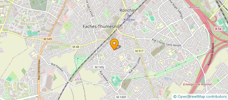 localisation de l'entreprise MONSIEUR ZOUHAIRE KOCHMAN  FACHES-THUMESNIL