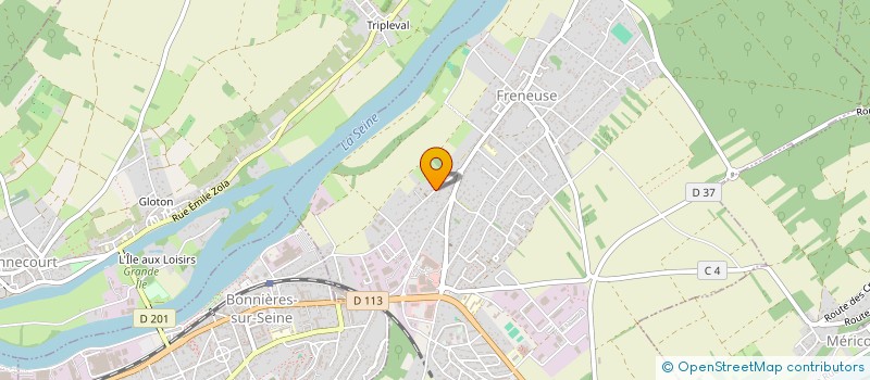 localisation de l'entreprise MONSIEUR ZOUHAIRE TAHFI  FRENEUSE