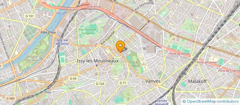 localisation de l'entreprise MONSIEUR ZOUHAYR HEDFI à ISSY-LES-MOULINEAUX