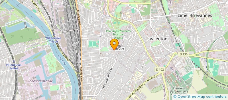 localisation de l'entreprise MONSIEUR ZOUHEIR ABDELKHALEK à VILLENEUVE-SAINT-GEORGES