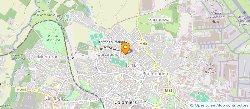 localisation de l'entreprise MONSIEUR ZOUHEIR LHADDI à COLOMIERS