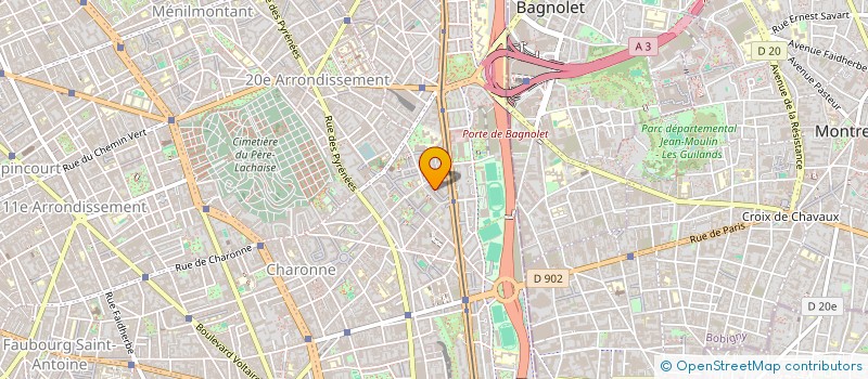 localisation de l'entreprise MONSIEUR ZOUHEIR NUIGA à PARIS